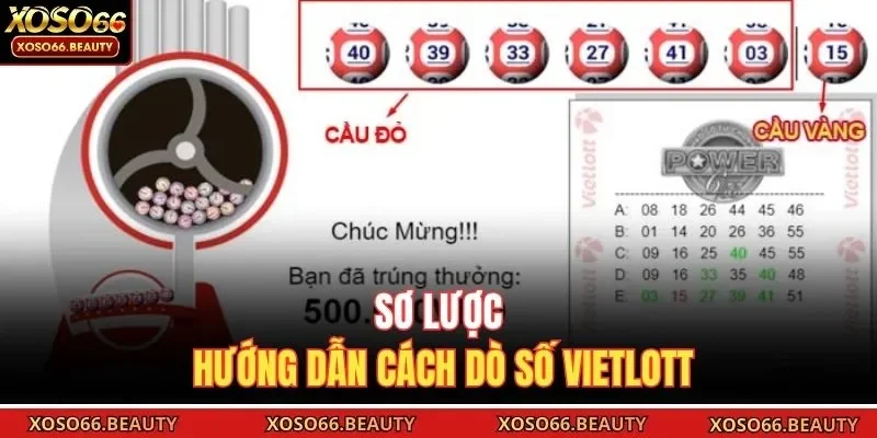 Sơ lược hướng dẫn cách dò số Vietlott